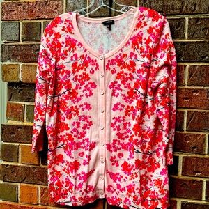 Talbots lightweight Spring/summer cardigan
